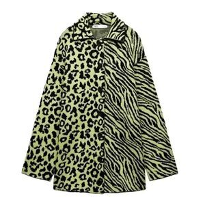 Zara Animal Print Oversized Cardigan/
Jacket(Size Small)